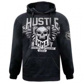 Black Hoodie Hustle & Thrive For Men